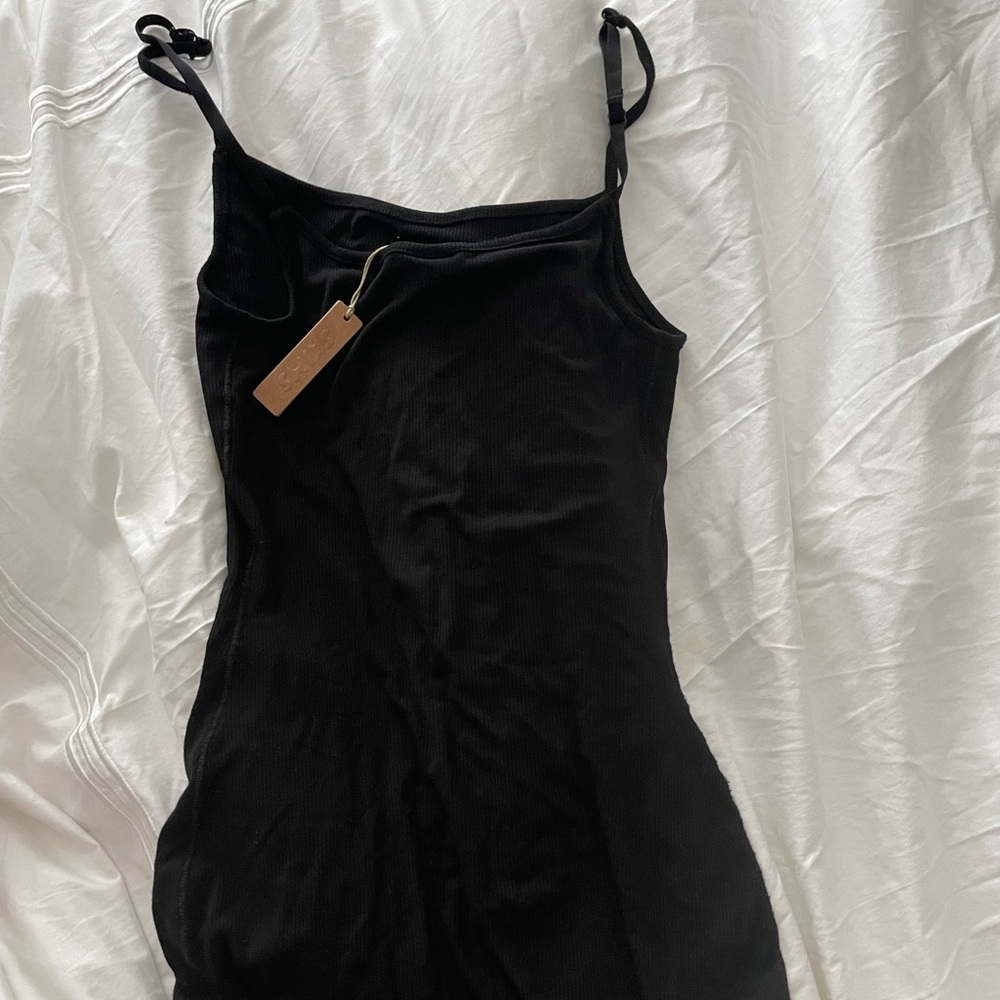 SKIMS Soft Lounge Ribbed Slip Mini Dress NWTO